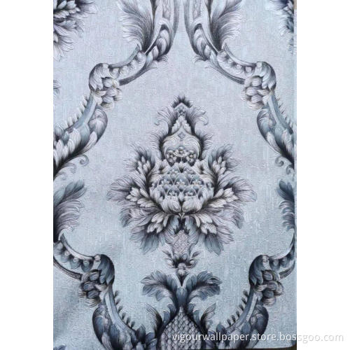 Bedroom PVC Designer Wallpaper 350g 1.06m